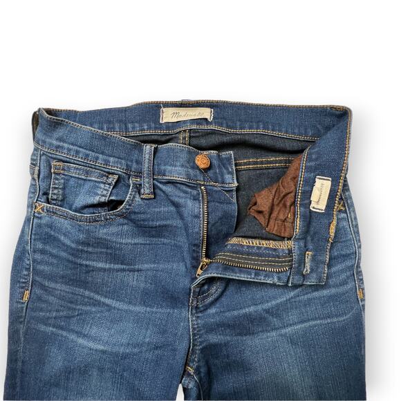 Madewell High-Rise Roadtripper Jeans SIZE 26 x 30 Blue Wash Stretch Denim - Picture 7 of 14